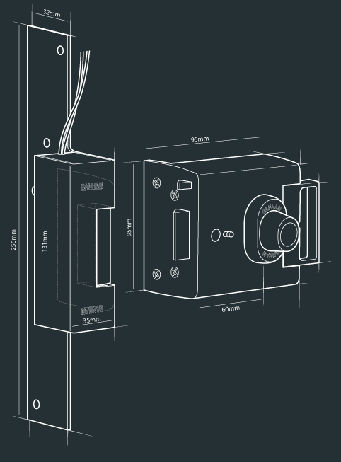 RIM Deadbolt