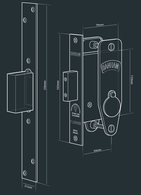 Mortice lock