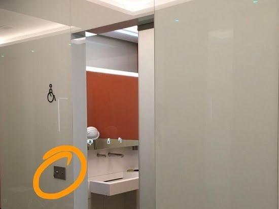 AUTOMATIC DOOR FOR PUBLIC WASHROOM