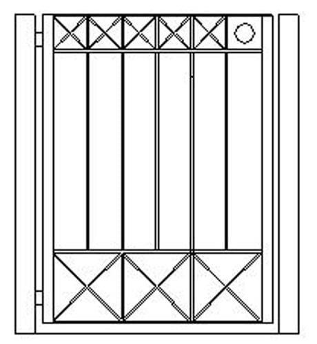 pedestrian gates icgg18 1200