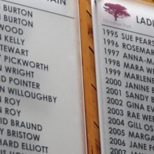 Honours boards