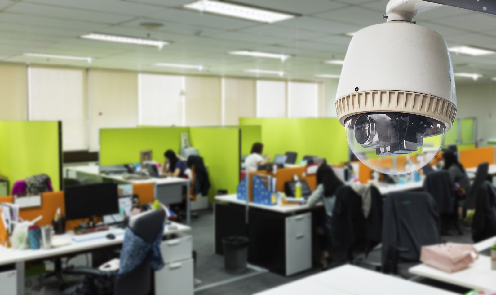 CCTV or surveillance operating in office