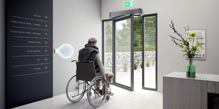 hands free door opener disabled 1