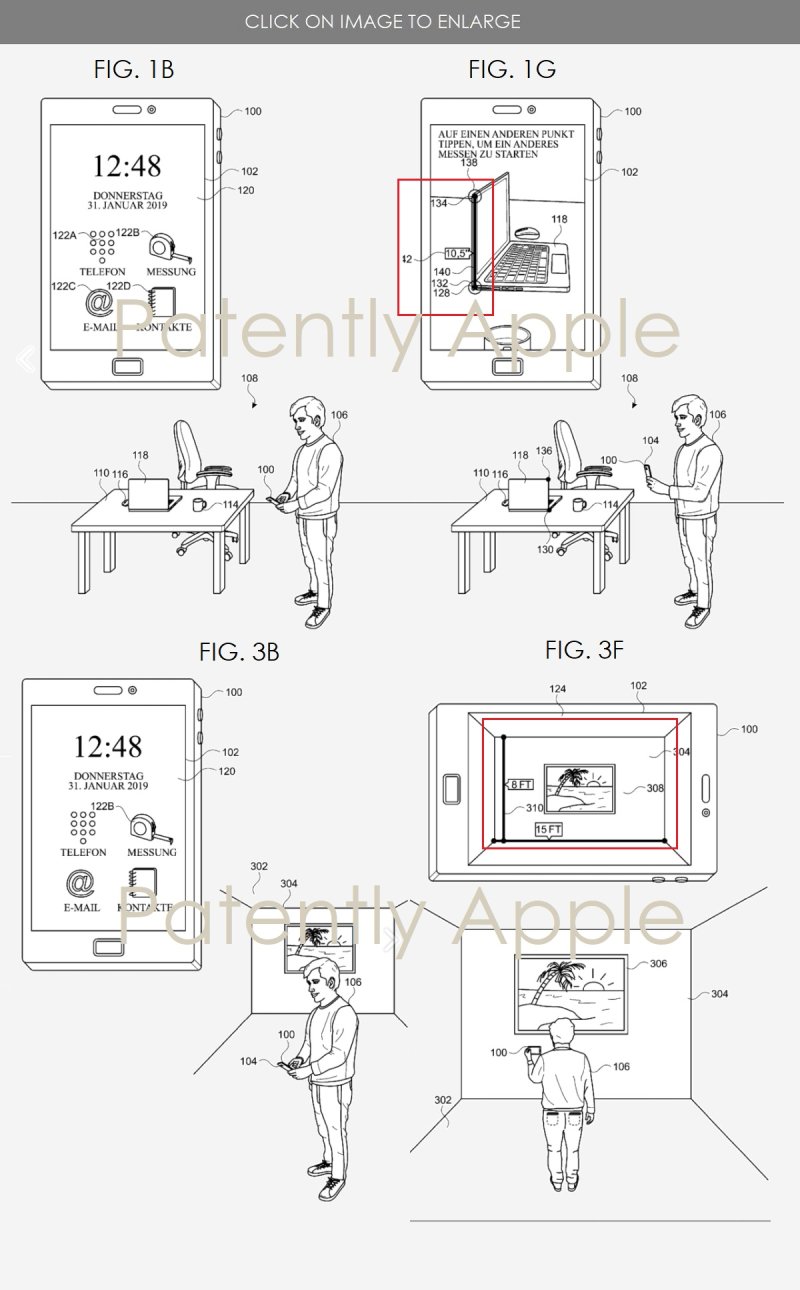 3 measuring app patent