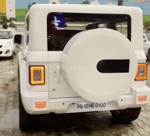 Mahindra Thar White