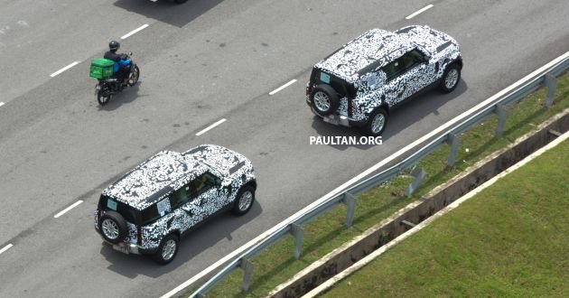 New L663 Land Rover Defender spotted in Malaysia - paultan.org 2