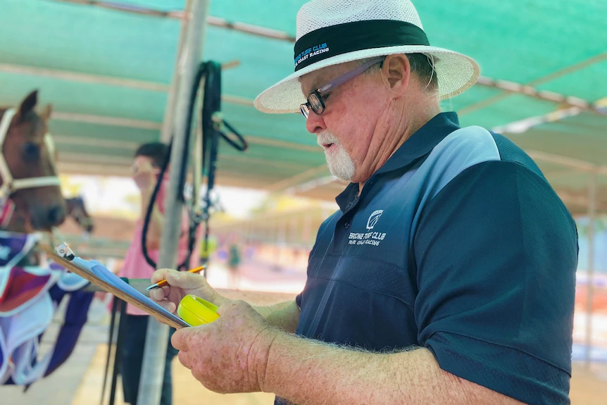 One man, one scanner and a scandal racing can't afford to see repeated 9 bruce looking at a chart, with his scanner in hand