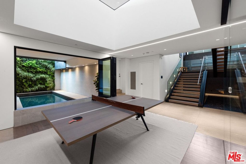 The lower level is an "ideal self-care setting," according to a marketing brochure. 