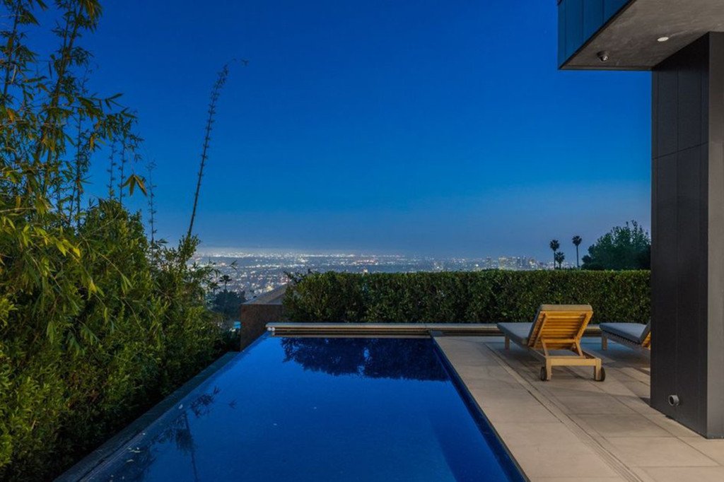 The third-of-an-acre lot has city and ocean views.