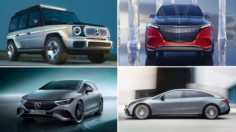 Mercedes debuts four new models at the 2021 IAA Mobility Show in Munich.