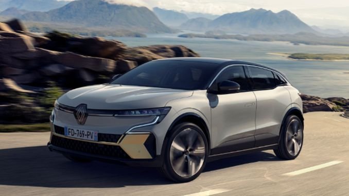 new megane e tech electric took the stage new megane e tech electric took the stage