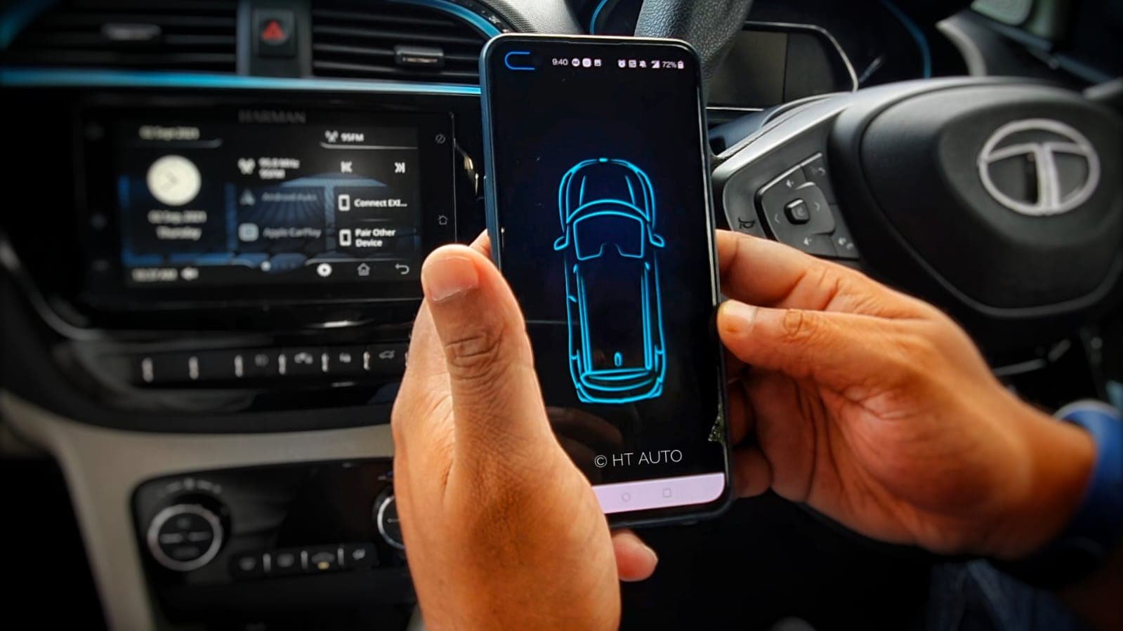 An owner can run a diagnostics of 2021 Tigor EV from an app and from anywhere. An owner can run a diagnostics of 2021 Tigor EV from an app and from anywhere.