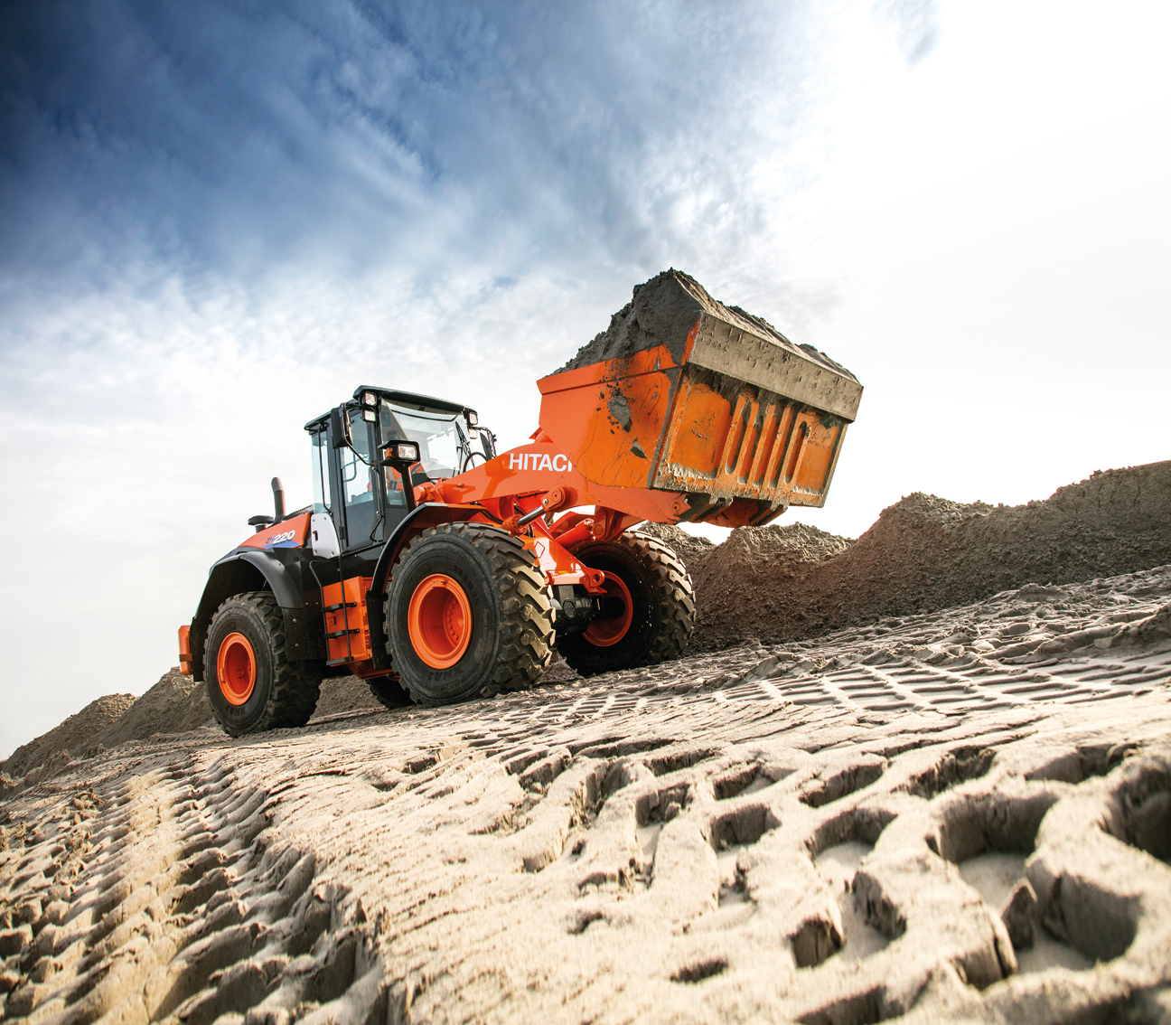 Wheel loaders up the ante on versatility, technology 11 Hitachi ZW220-6 wheel loader dirt