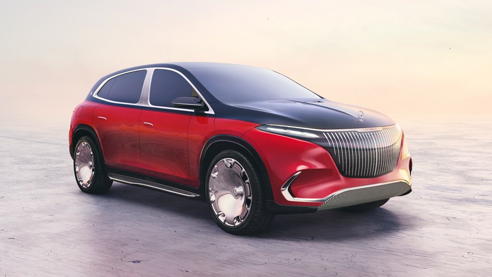 The Concept Mercedes-Maybach EQS.