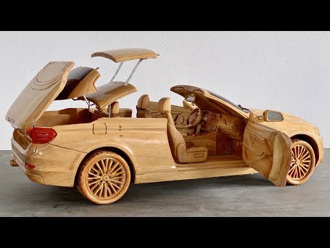 Wooden BMW 420i Convertible Is a Thing of Beauty, Makes for a Great Collectible 1 Video thumbnail